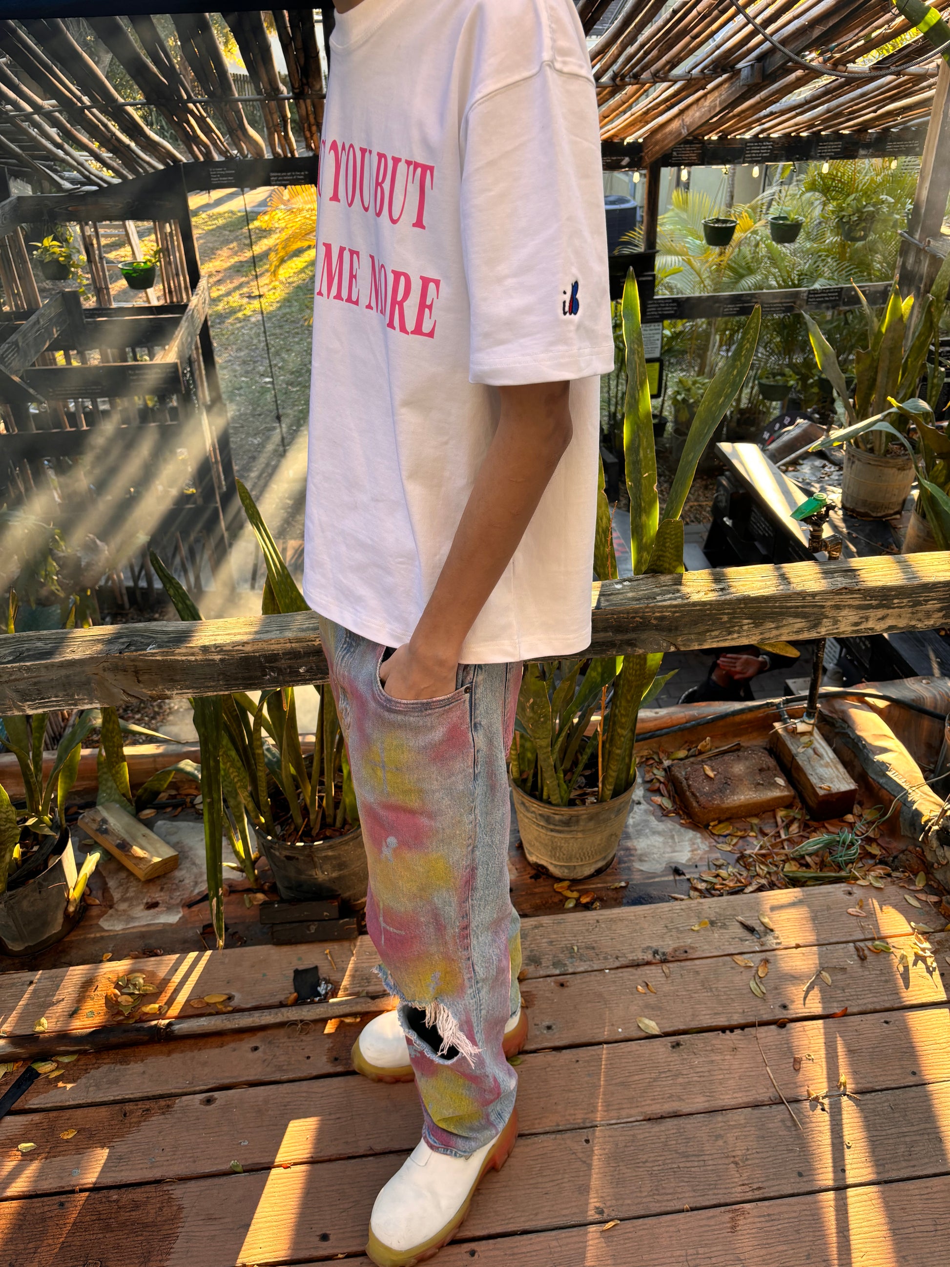 i LOVE YOU BUT i LOVE ME MORE - iWHITE Ts