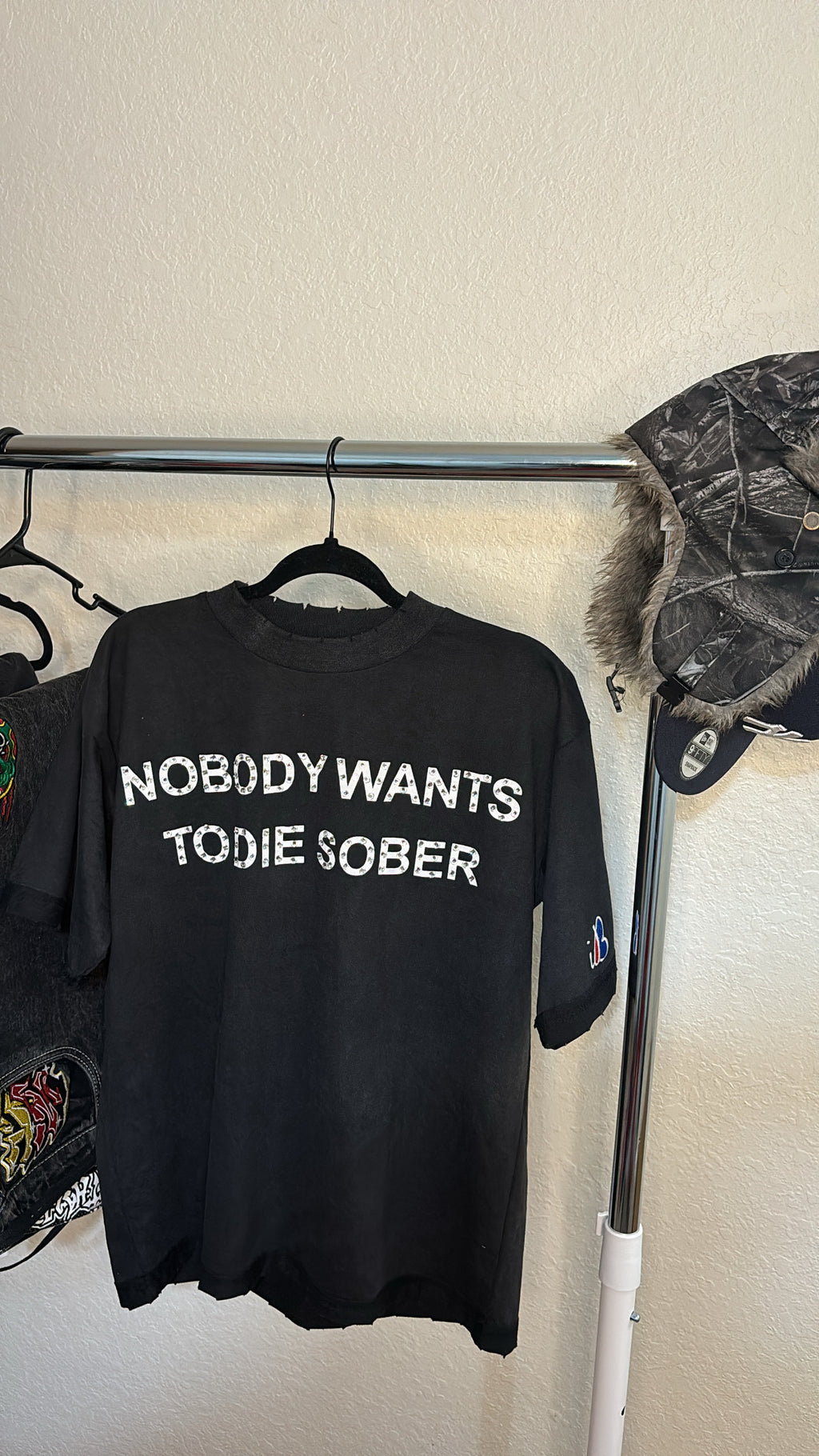 LAST BLACK STONED *DIESOBER* GEAR - XL