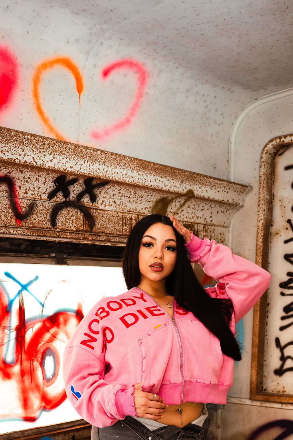 iPINK *DIESOBER* ZHOODIE