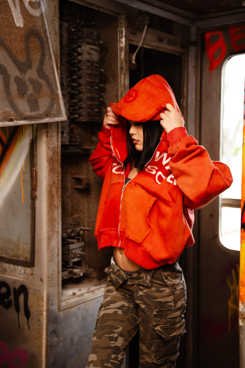 iRED *DIE SOBER* ZHOODIE