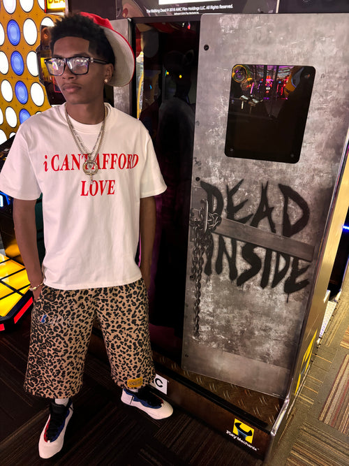 i CANT AFFORD LOVE - iWHITE Ts