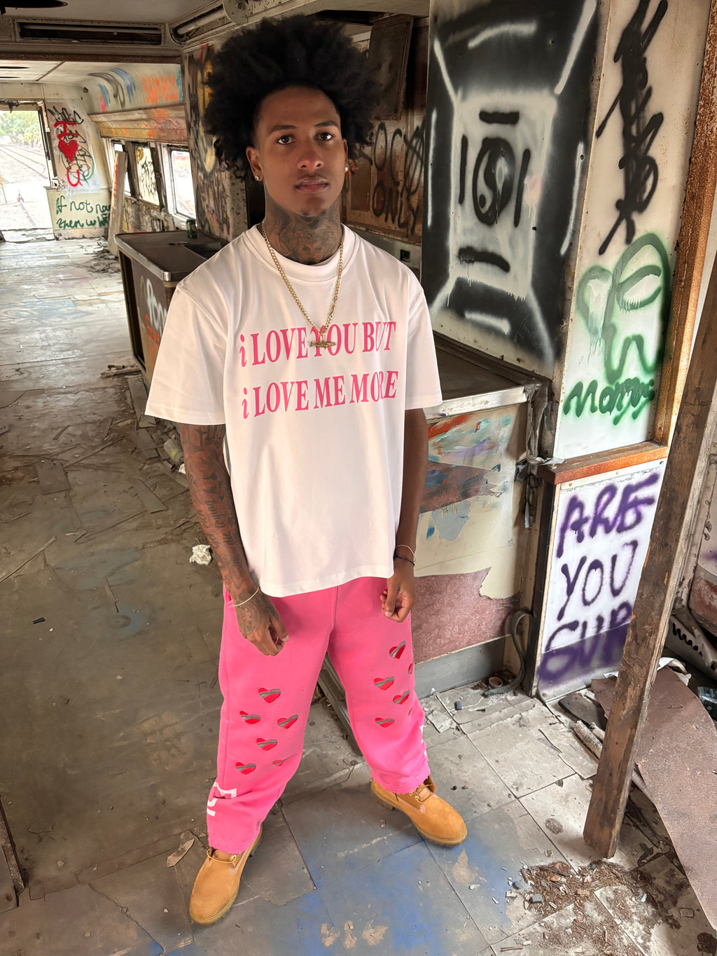 i LOVE YOU BUT i LOVE ME MORE - iWHITE Ts