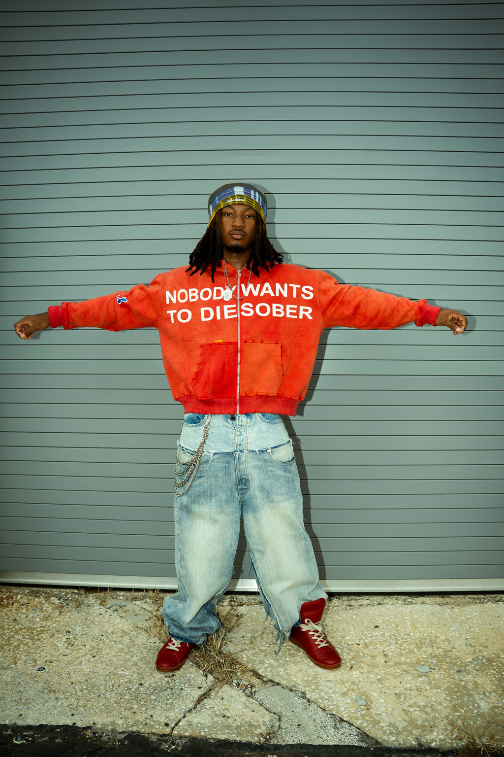 iRED *DIE SOBER* ZHOODIE
