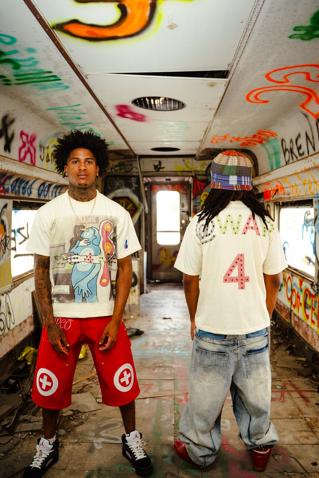 *DIE4ME* iWHITE VINTAGE T